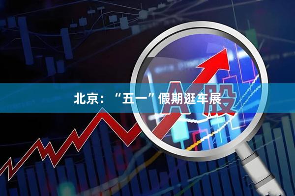 北京：“五一”假期逛车展